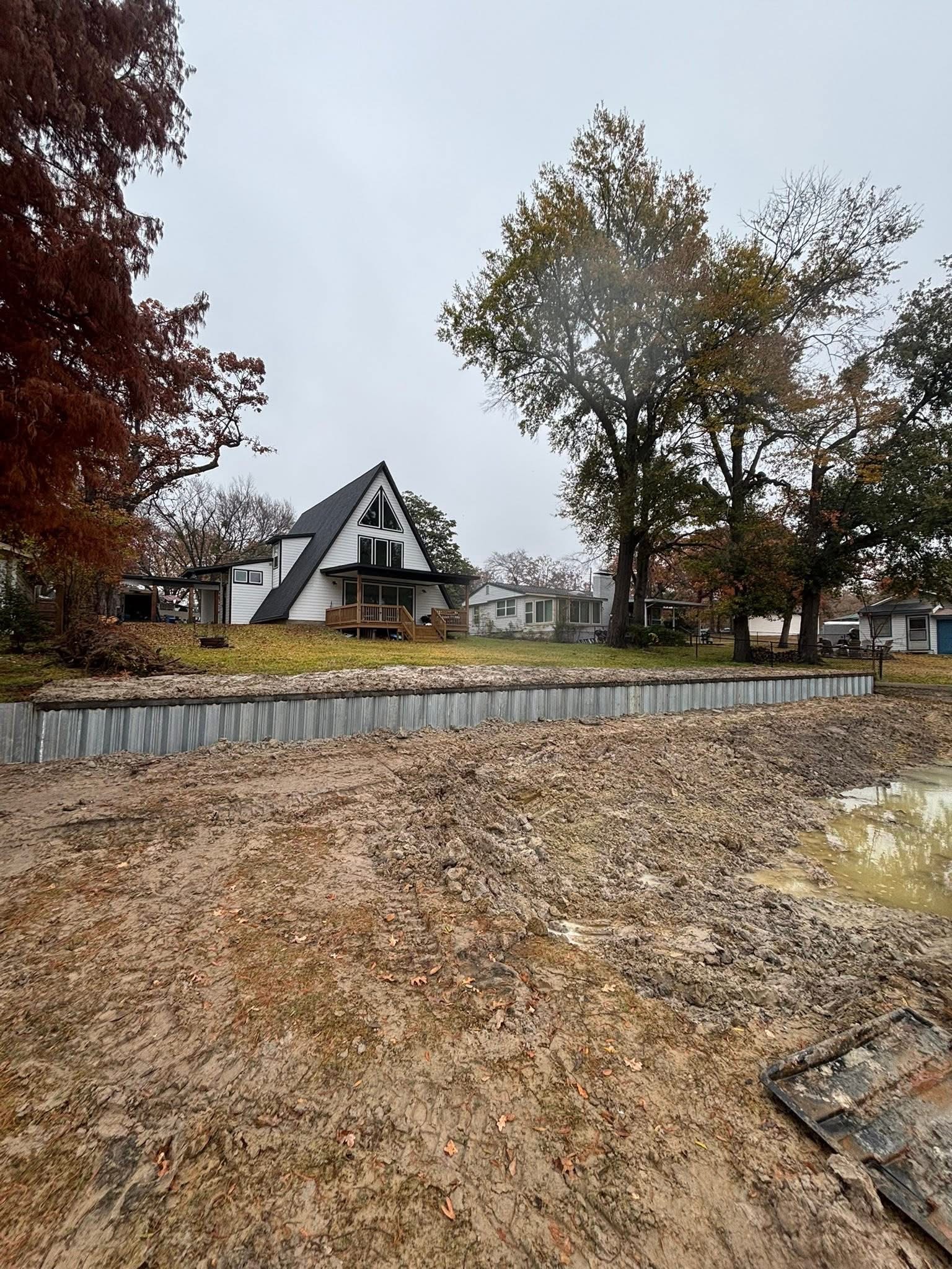 Reinforced Retaining Wall