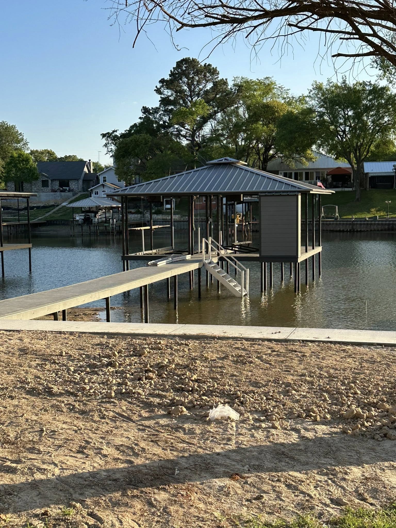 Dock Demo, Retaining Wall & Composite Rebuild